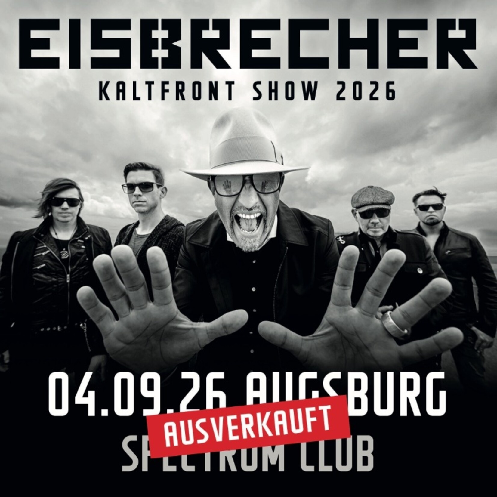 EISBRECHER "KALTFRONT " 2026 - AUGSBURG