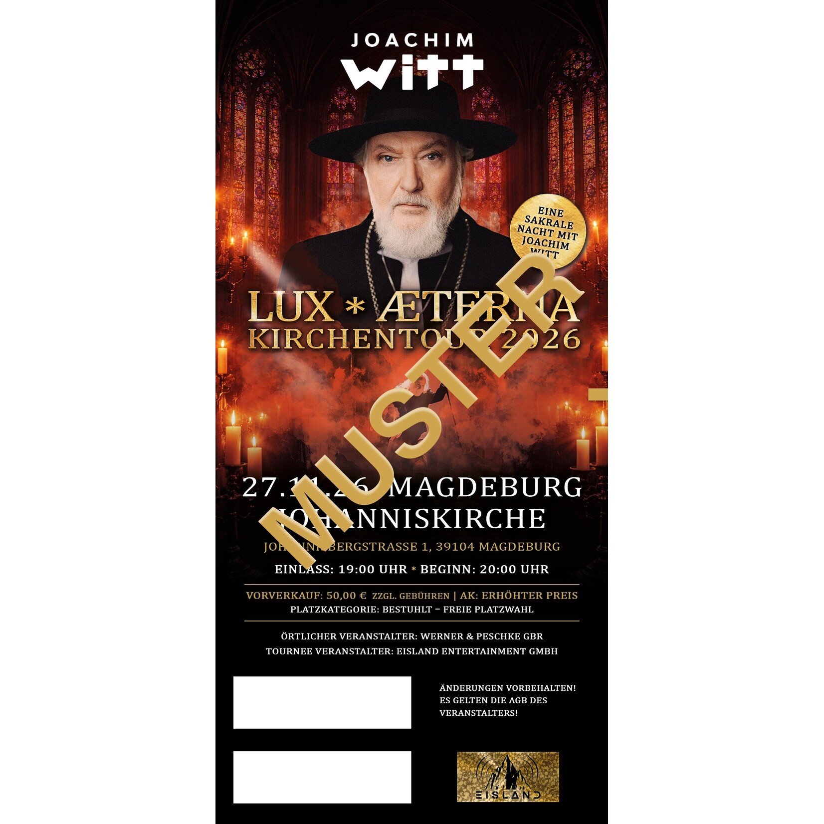 27.11.2026 - JOACHIM WITT - MAGDEBURG