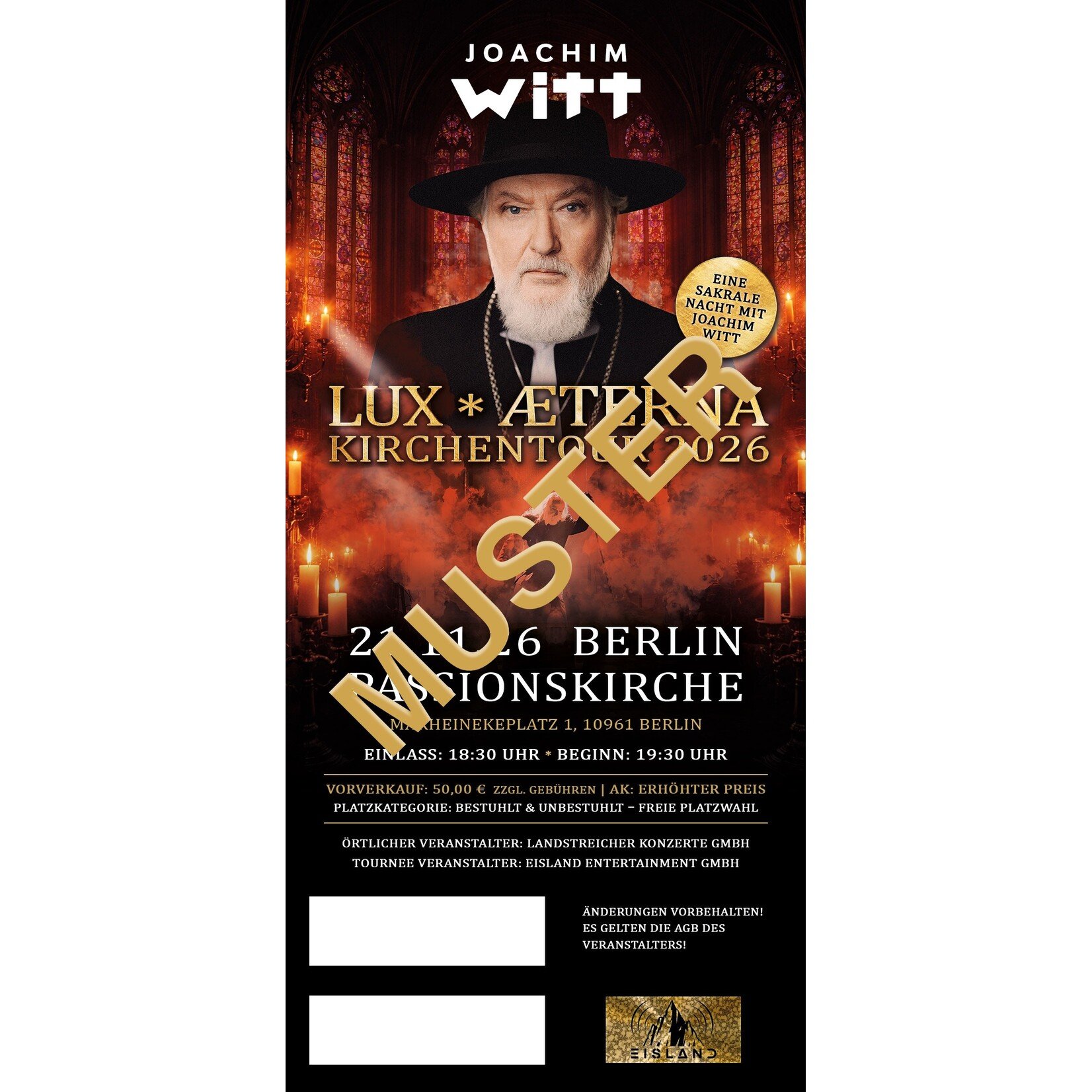 21.11.2026 - JOACHIM WITT - BERLIN