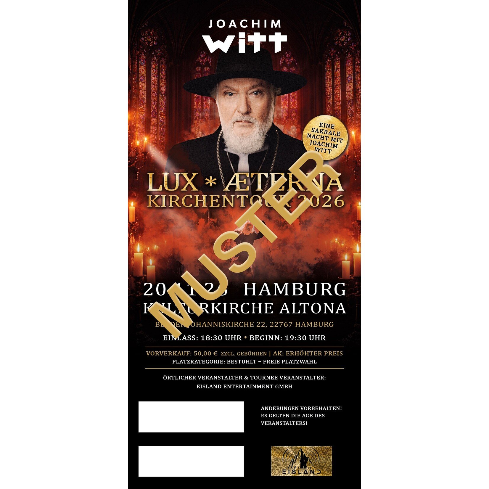 20.11.2026 - JOACHIM WITT - HAMBURG