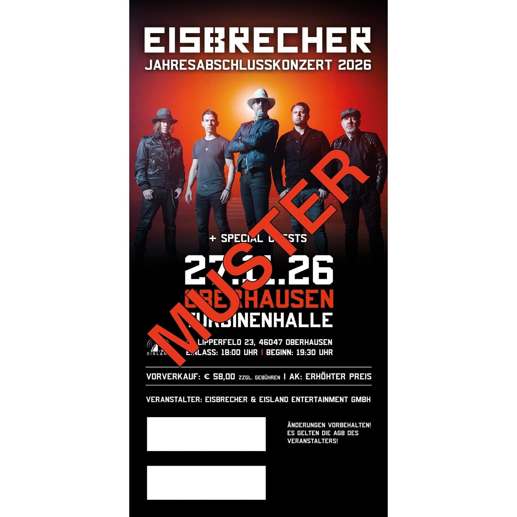 27.11.2026 - EISBRECHER - JAK 2026 - OBERHAUSEN