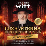 20.11.2026 - JOACHIM WITT - HAMBURG