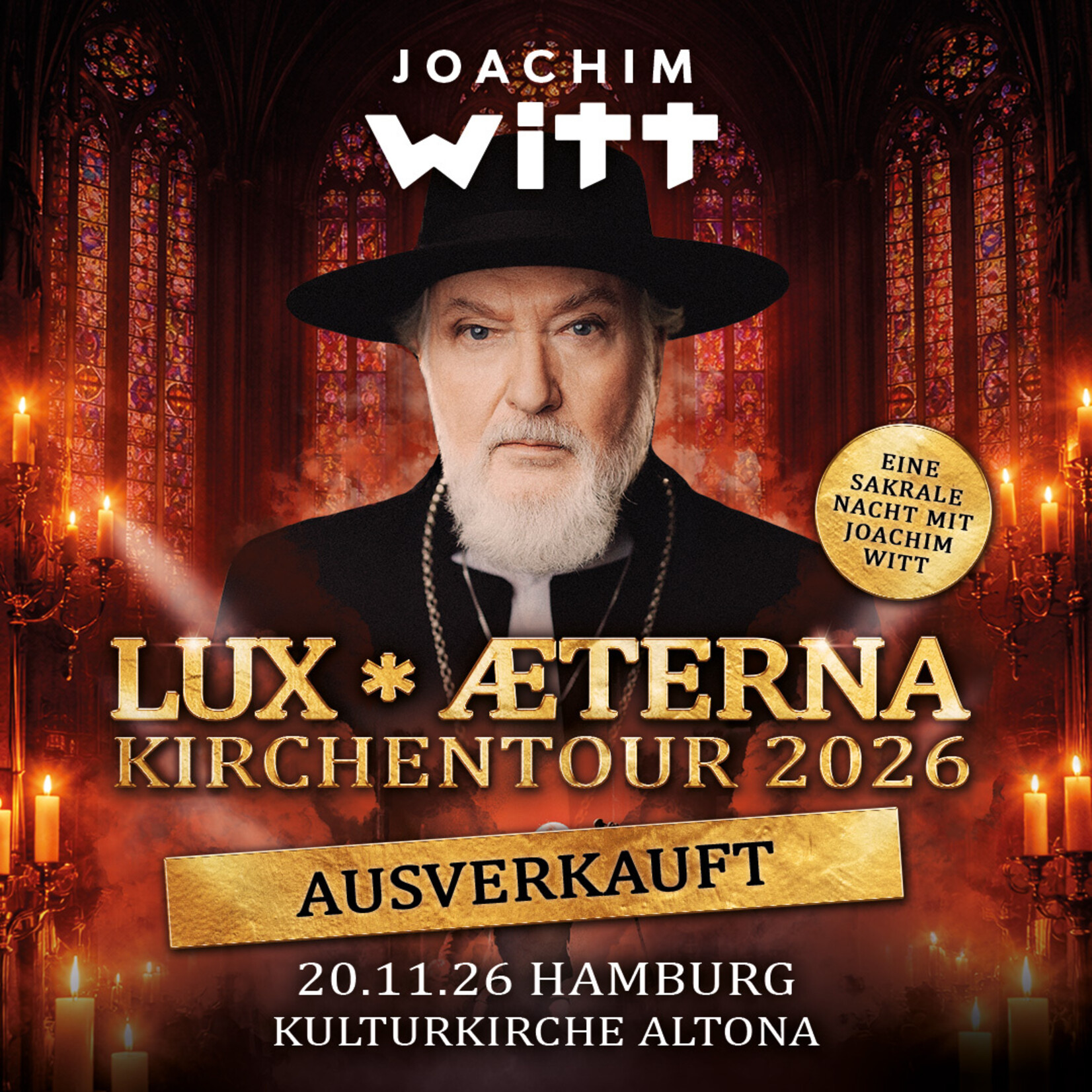 20.11.2026 - JOACHIM WITT - HAMBURG