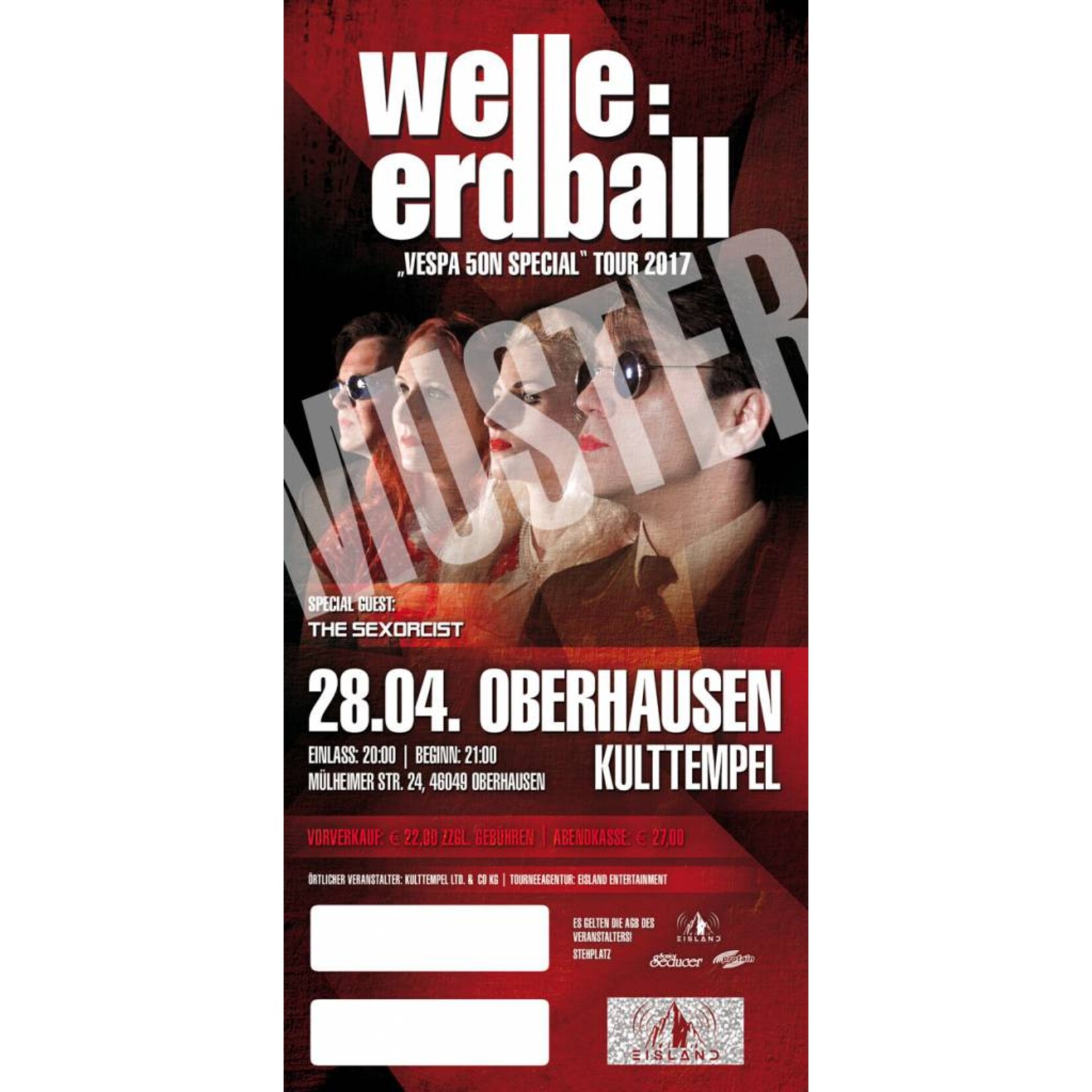 WELLE:ERDBALL - VESPA 50N SPECIAL TOUR 2017 - OBERHAUSEN