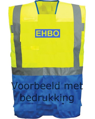 E-Veiligheidskleding De bestelling direct van naam, tekst of logo voorzien