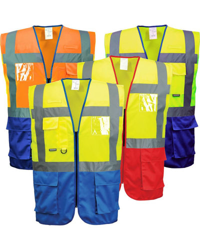 Portwest C476 2-kleurig veiligheidsvest met striping