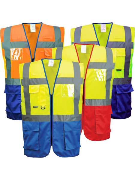 Portwest C476 2-kleurig veiligheidsvest met striping