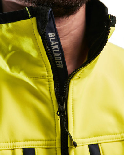 Blaklader 4900 High Vis 2 kleurige Softshell Jas