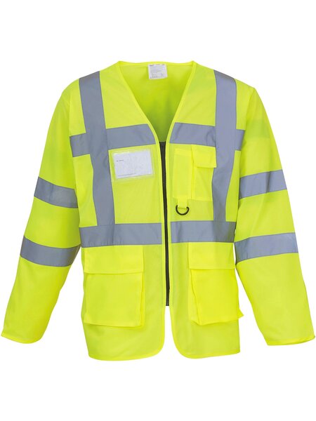 Signalisatiegilet met lange mouwen