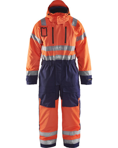 Blaklader Winteroverall High-Vis met Striping