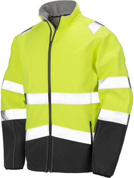 Result Hi-Vis Softshell Jack Bi-Color