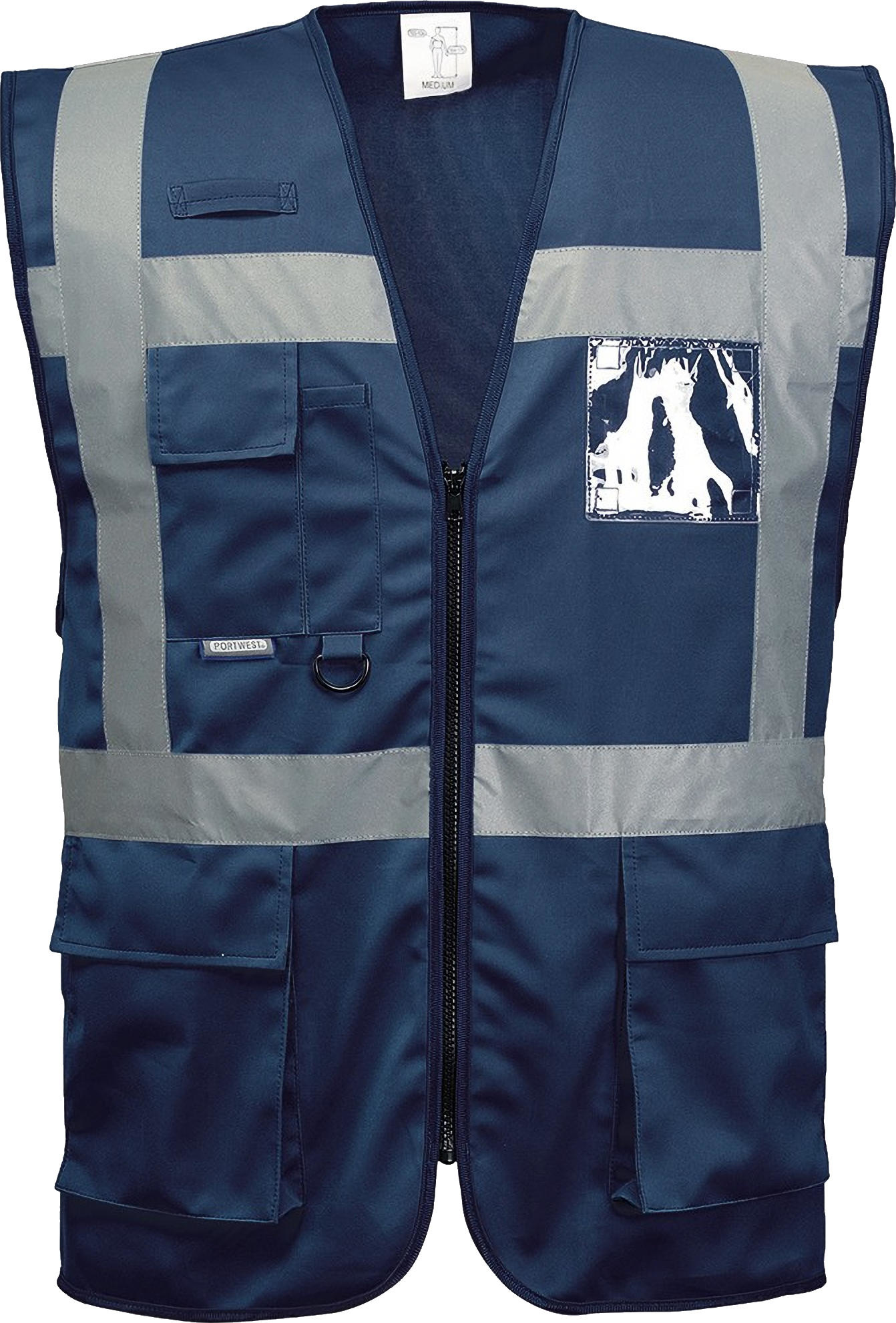 Hi Vis Vest met zakken in 4 kleuren - E-Veiligheidskleding