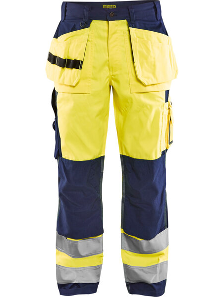 Blaklader 1533 Werkbroek High Vis met losse spijkerzakken