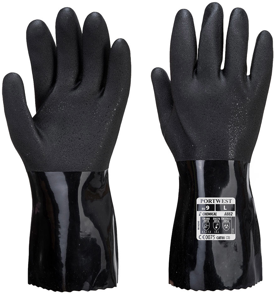 schaal uitvegen Begunstigde A882 Chemiebestendige en ESD veilige PVC handschoenen kopen?