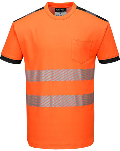 Portwest PW3 Hi-Vis T-Shirt Vision, korte mouwen