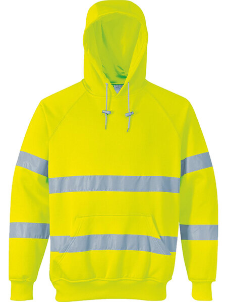 Portwest B304 Hi-Vis Hoodie, oranje of geel