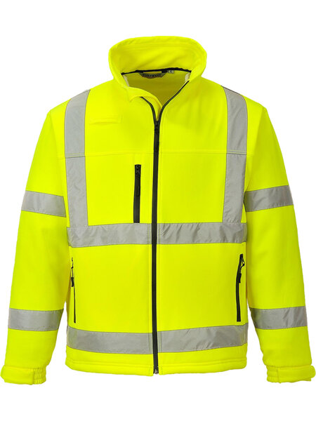 Portwest S424 Hi Vis Soft Shell , oranje of geel