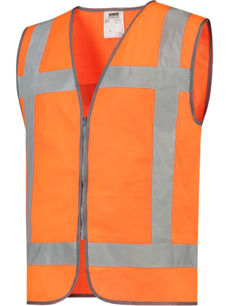 Tricorp RWS veiligheidsvest met rits, geel of oranje