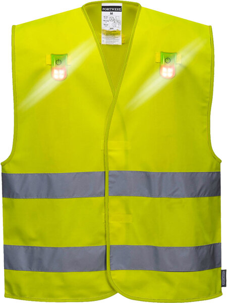 Portwest Hi-Vis Veelzijdig vest met dubbele (radio)lus