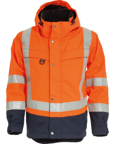 Tranemo Waterdichte high-vis shelljack van Tranemo