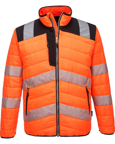 Portwest PW3 Hi-Vis gewatteerd jack