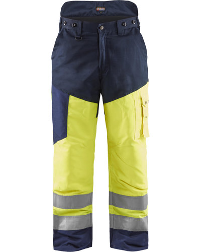 Blaklader Blaklader zaagbroek 1920 high vis met striping