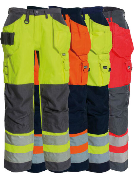 Tranemo Fluorecerende Werkbroek met losse zakken