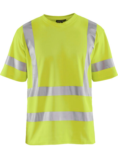 Blaklader Hi Vis T-shirt UPF geel of oranje