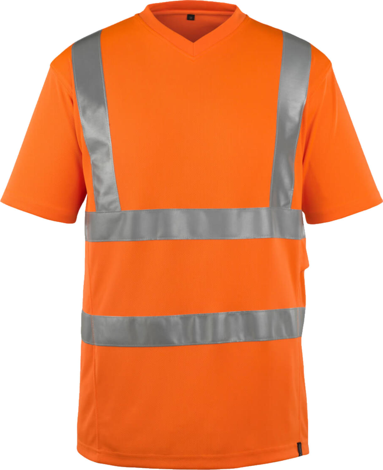 zeil Paine Gillic Ashley Furman Oranje fluorescerende T-shirt met V-hals