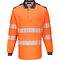 Portwest PW3 Hi-Vis Poloshirt, Lange Mouw