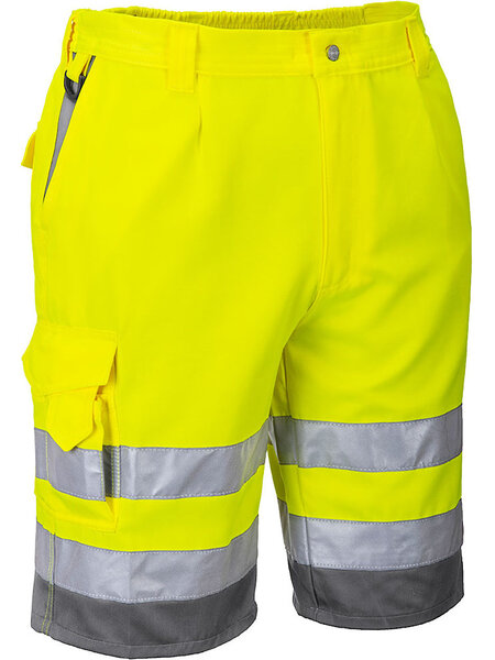 Portwest Hi Vis Polykatoen Korte Broek