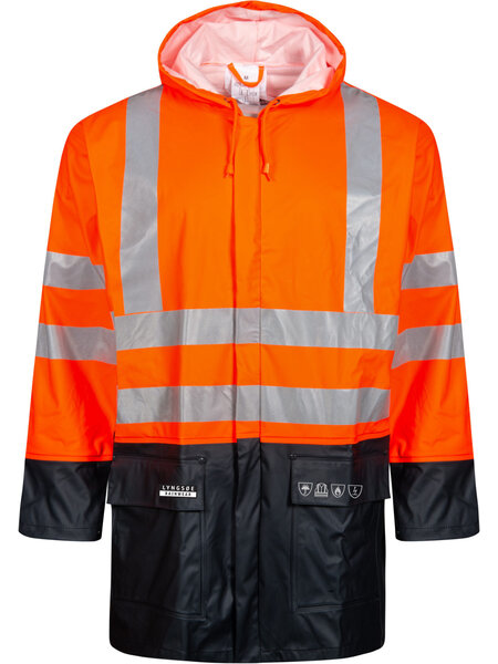 Lyngsoe FR-LR3055 Hi-vis Regenjas