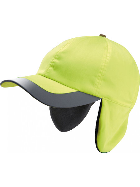 K-UP KP122 Fluor winterpet met oorbeschermers