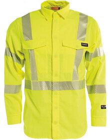 Tranemo Vlamvertragend en Antistatisch Overhemd, Hi Vis