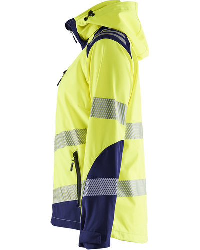 Blaklader 4791 Dames Softshell Jack, High-Vis