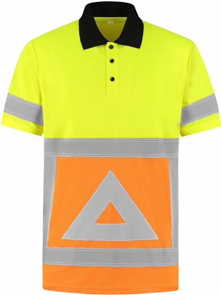 Huismerk VKPOKM100 Verkeersregelaar polo met korte mouw