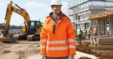 Softshell Jas High Visibility