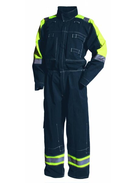 Tranemo Multi norm Overall met gele vlakken
