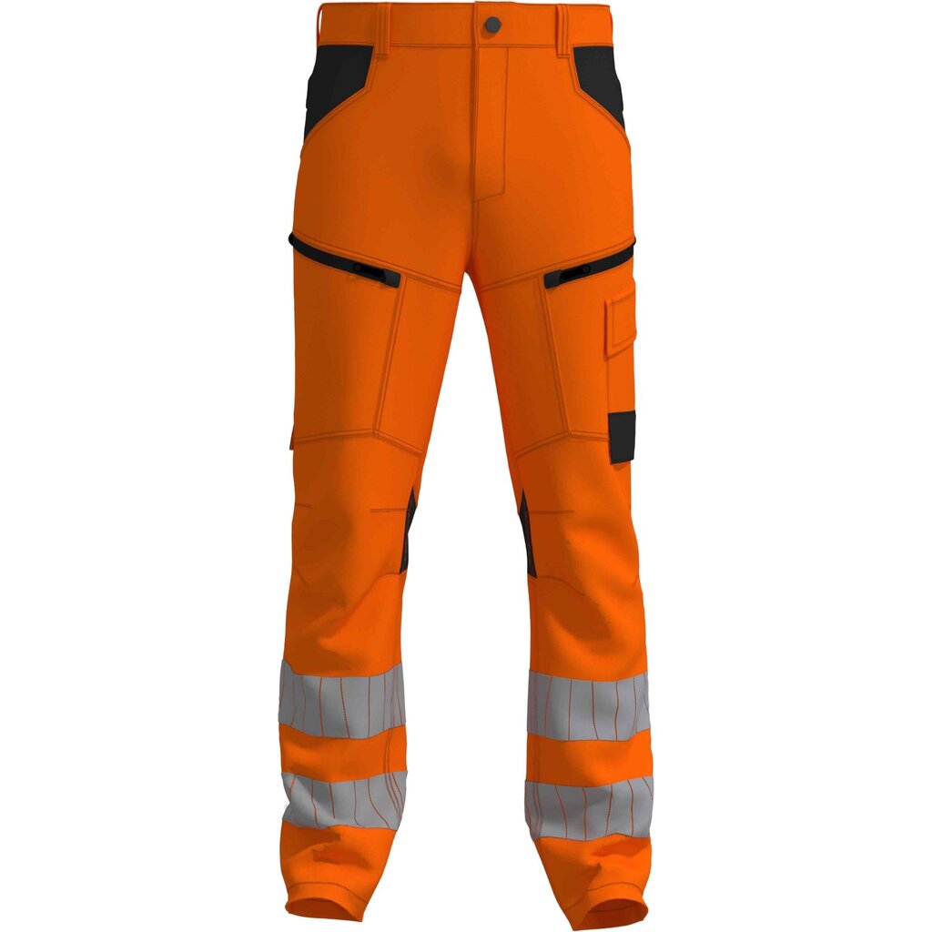 Huismerk Werkbroek RWS Stretch WBSRWS100 Fluor Oranje