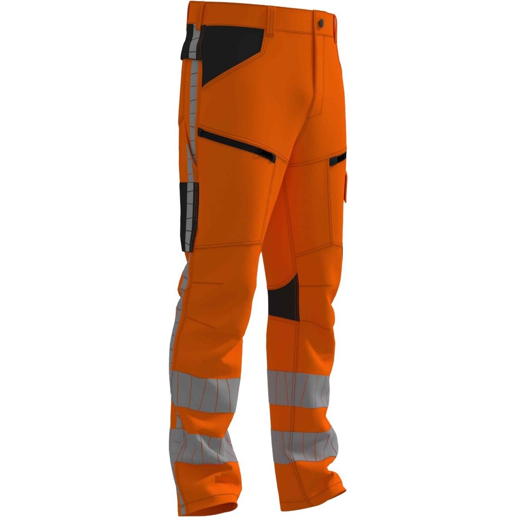 Huismerk Werkbroek RWS Stretch WBSRWS100 Fluor Oranje