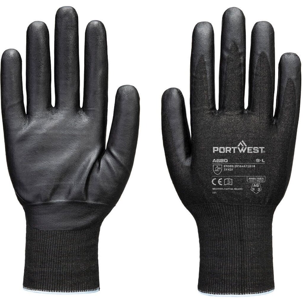 Portwest Cut F21 Nitril Tungsten Snijvaste Handschoen A9 A680