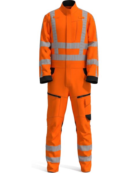 Huismerk Overall high visibility RWS stretch