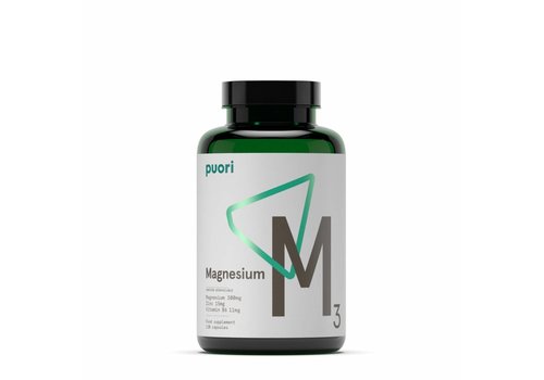 Puori M3: Magnesium 120 capsules