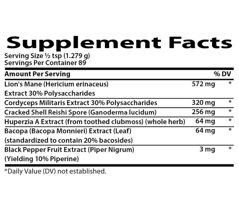 NEURO SHROOM - Supports Cognitive & Mental Performance