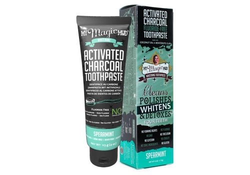 My Magic Mud Activated Charcoal toothpaste spearmint