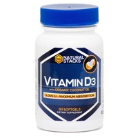 Vitamin D3 with organic coconut oil