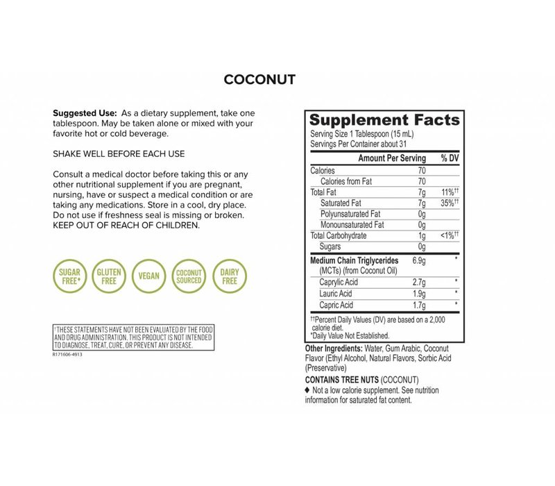 Emulsified MCT Oil 475ML