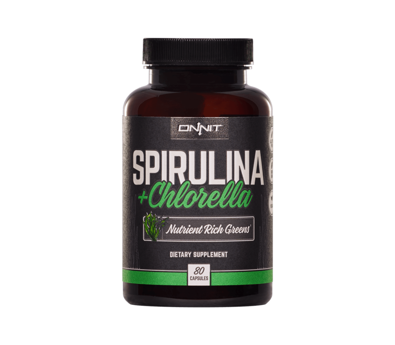 Spirulina and Chlorella - 80 Tablets