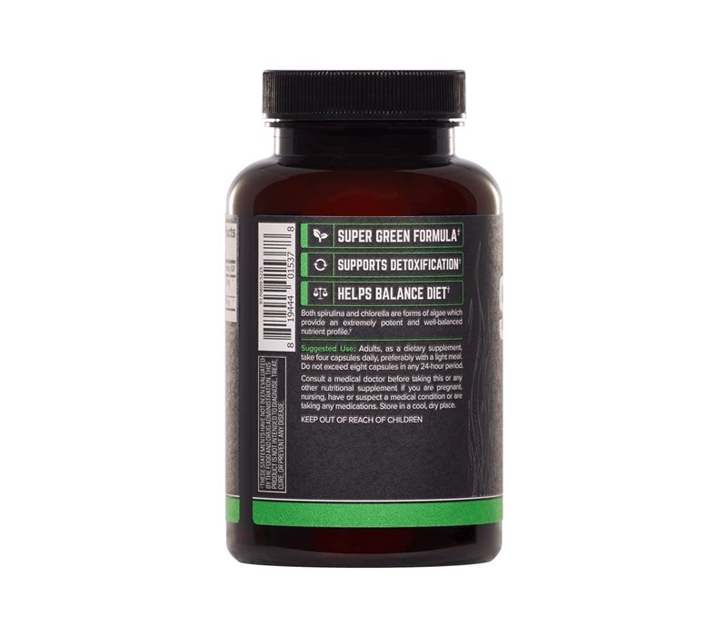 Spirulina and Chlorella - 80 Tablets