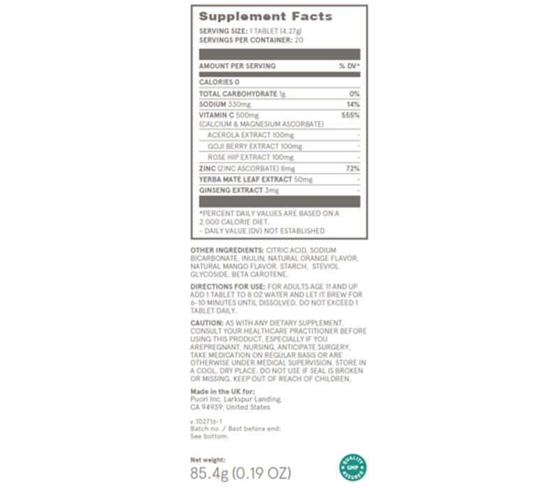 C3 Vitamine C - 20 tabletten